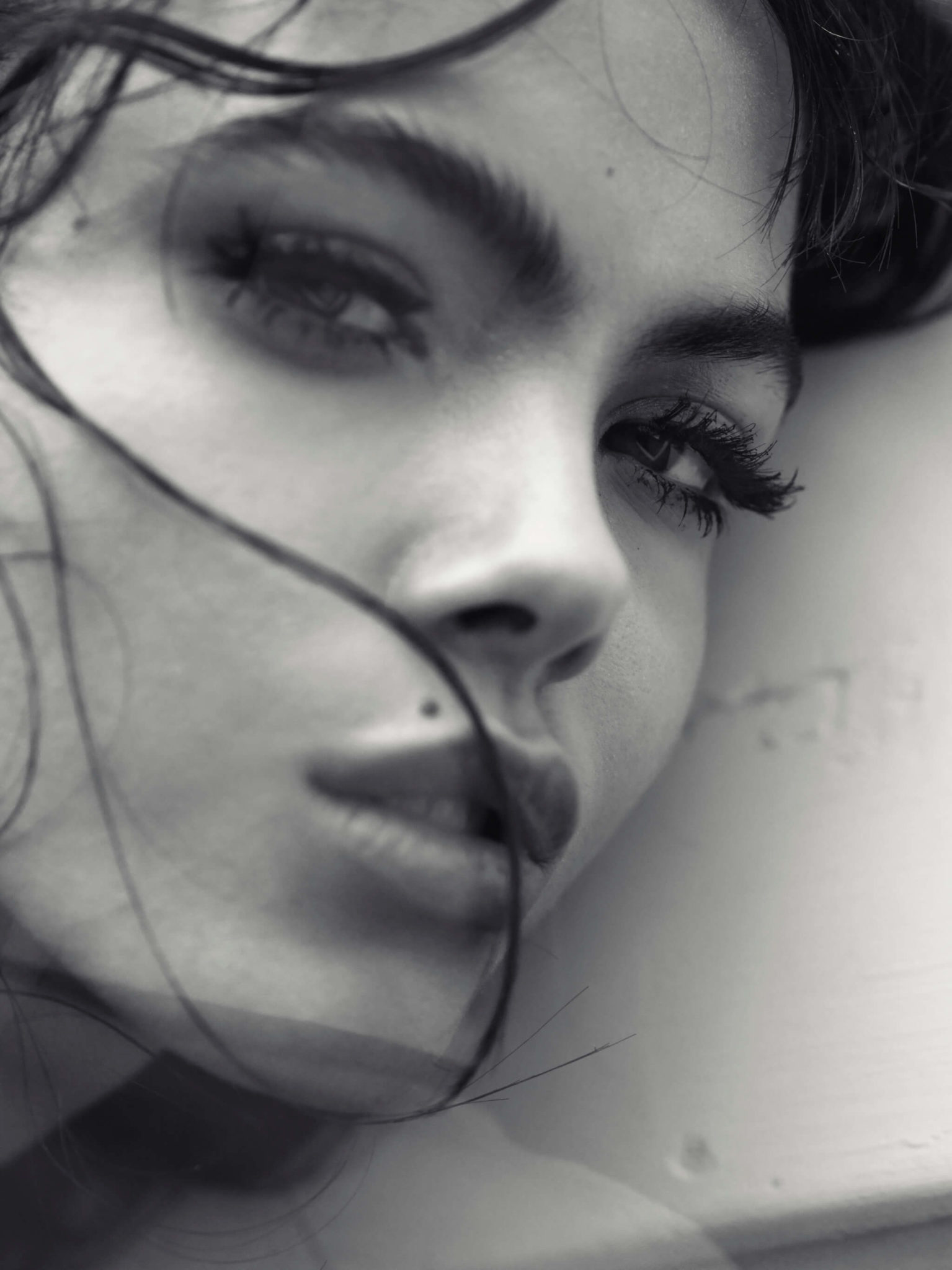 Beauty makeup shot nude look French style by chris singer chrissinger